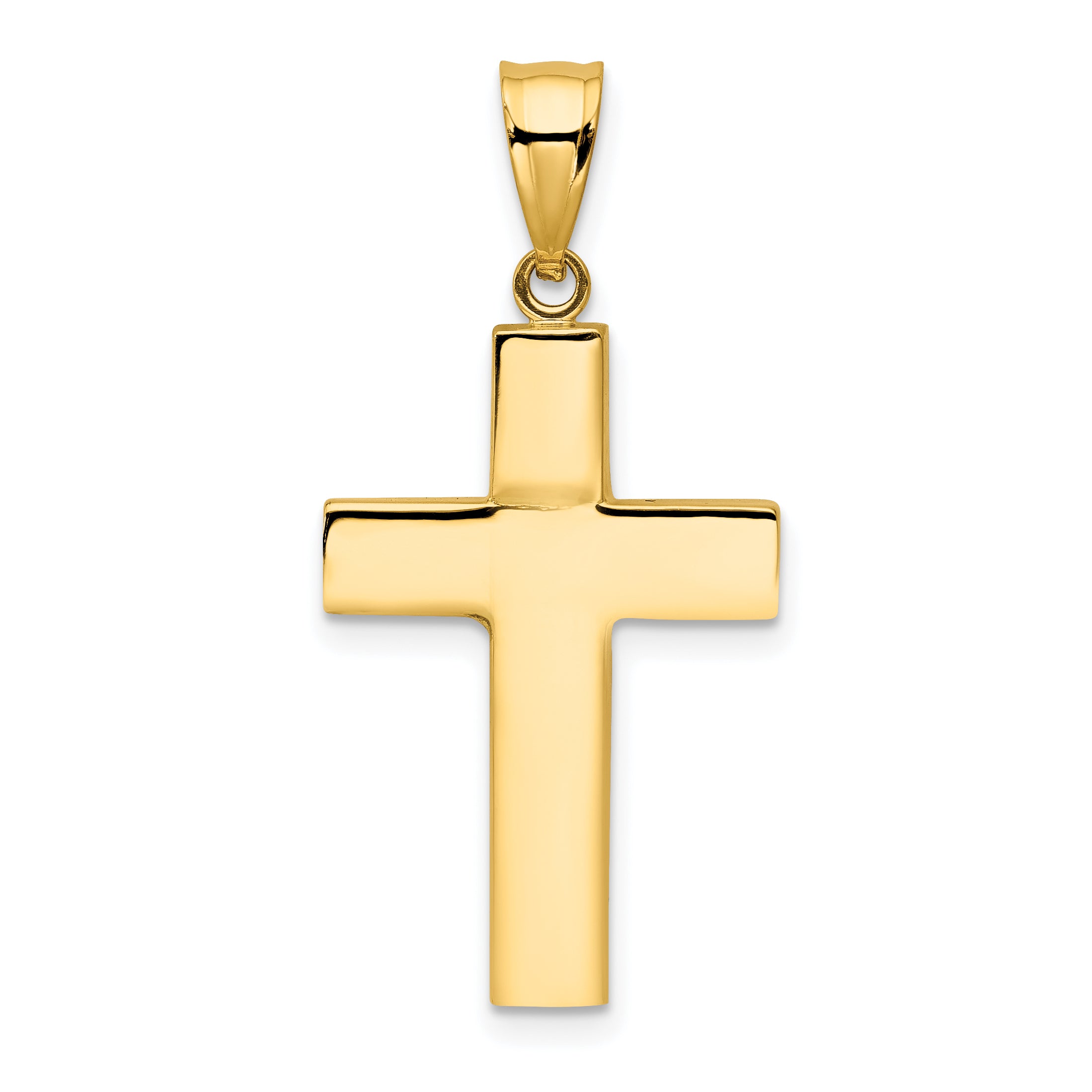 14k Hollow Cross Pendant Main image