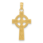 14k Celtic Cross Pendant