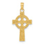 14k Celtic Cross Pendant