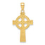 14k Celtic Cross Pendant