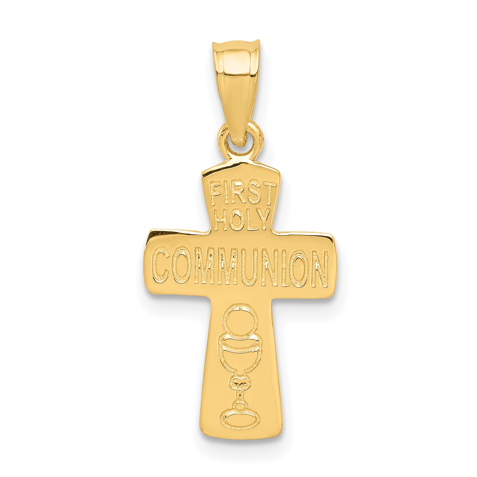 14k First Holy Communion Cross Pendant Main image
