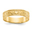 14k Polished Claddagh Band