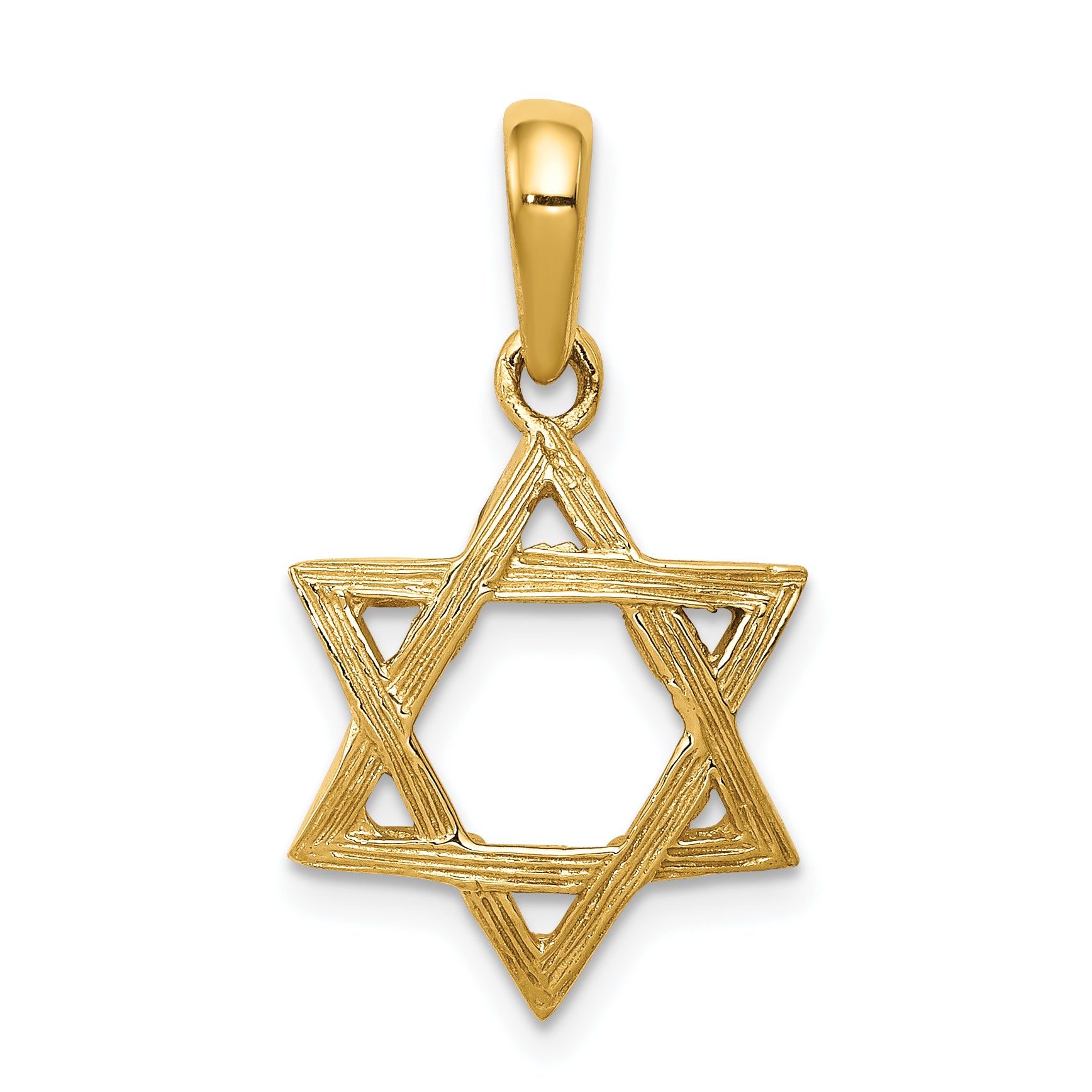 14K Star of David Pendant Main image