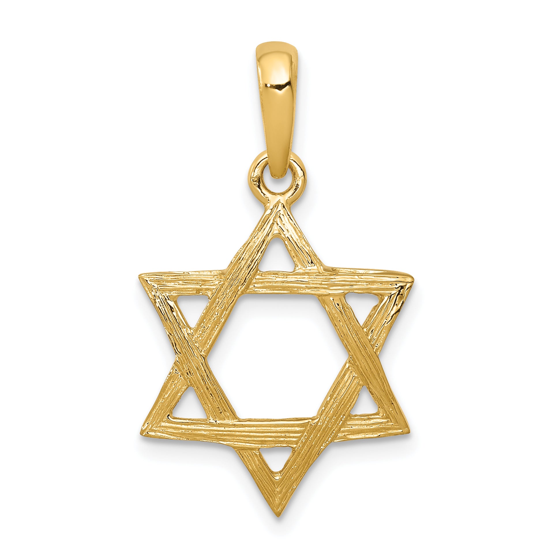 14K Star of David Pendant Main image