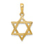 14K Star of David Pendant