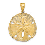 14k Sand Dollar Pendant