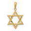 14K Star of David Pendant