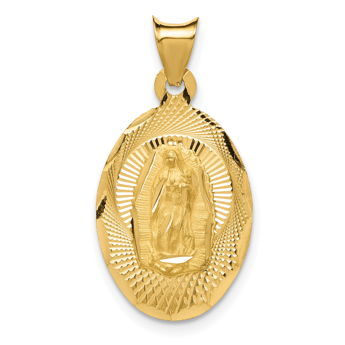 14k Our Lady of Guadalupe Pendant