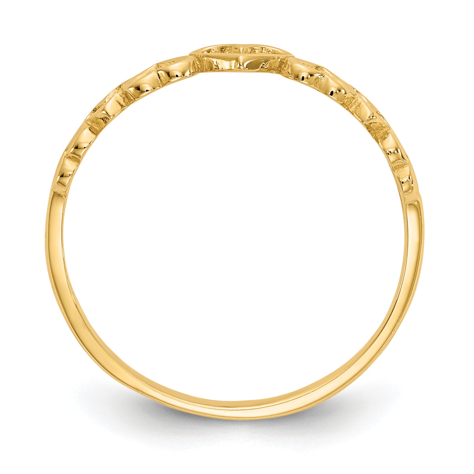 14k Hearts Ring Secondary image