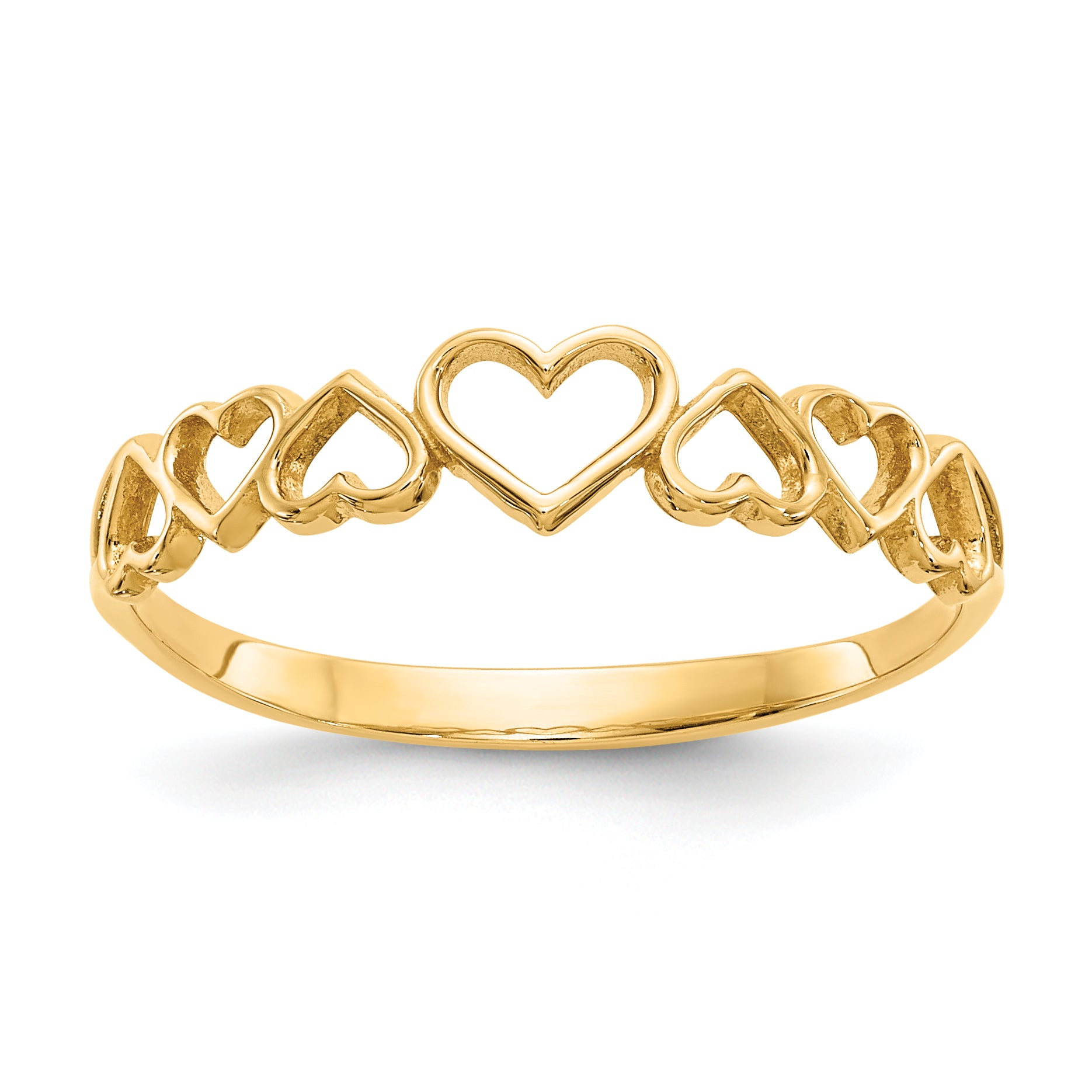 14k Hearts Ring Main image