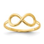 14k Polished Infinity Ring