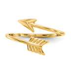 14K Polished Arrow Ring
