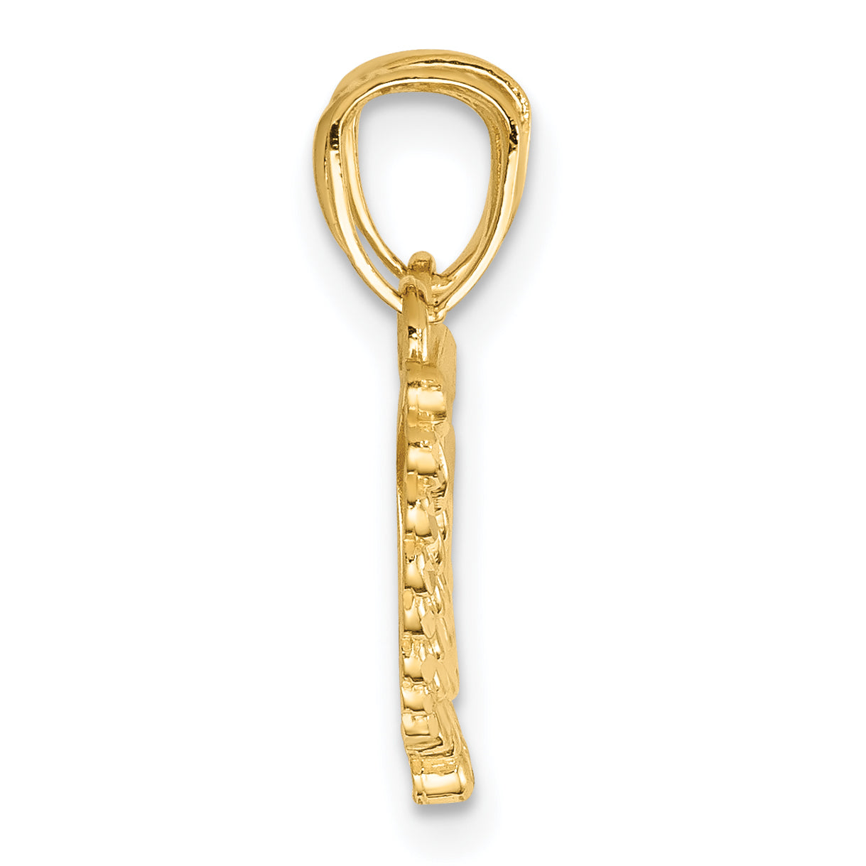 14K Gold Polished Break Apart Angel Wings Pendant Set  Elegant & Gift Ready Secondary image