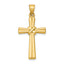 14k Hollow Cross Pendant