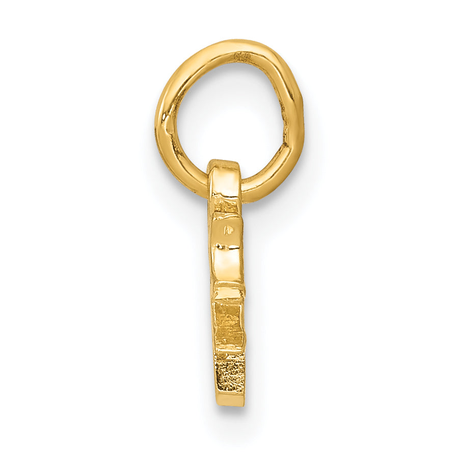 14K Gold Good Luck Charm Pendant  Elegant Chinese Symbol, Gift-Ready