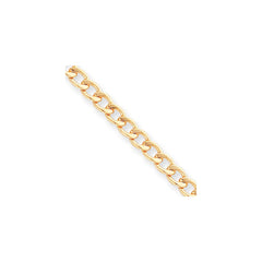 20in Gold-plated Kelly Waters 5.5mm Curb Chain