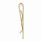 Gold-Plated Men's Satin Money Clip with Polished Elegance