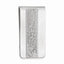 Rhodium-Plated Men's Money Clip with Swirl Design Elegance