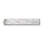 Rhodium-Plated Men's Tie Bar with Engravable CriSterling Silver CroSterling Silver Design