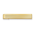 Gold-Plated Polished Men's Tie Bar Gift Ready by Sophia Jewelers