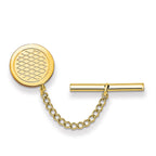 Gold-Plated Men's Tie Tac with Polished Finish Gift Ready
