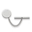Rhodium-Plated Men's Tie Tac with Polished Finish in Gift Box