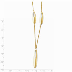 Leslie's 14K Yellow Gold Polished w/ 2in ext. Necklace