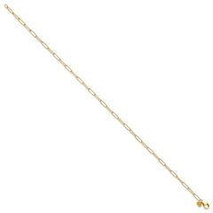 14K Polished Fancy Link Bracelet - 7