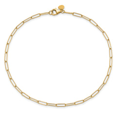 14K Polished Fancy Link Bracelet - 7