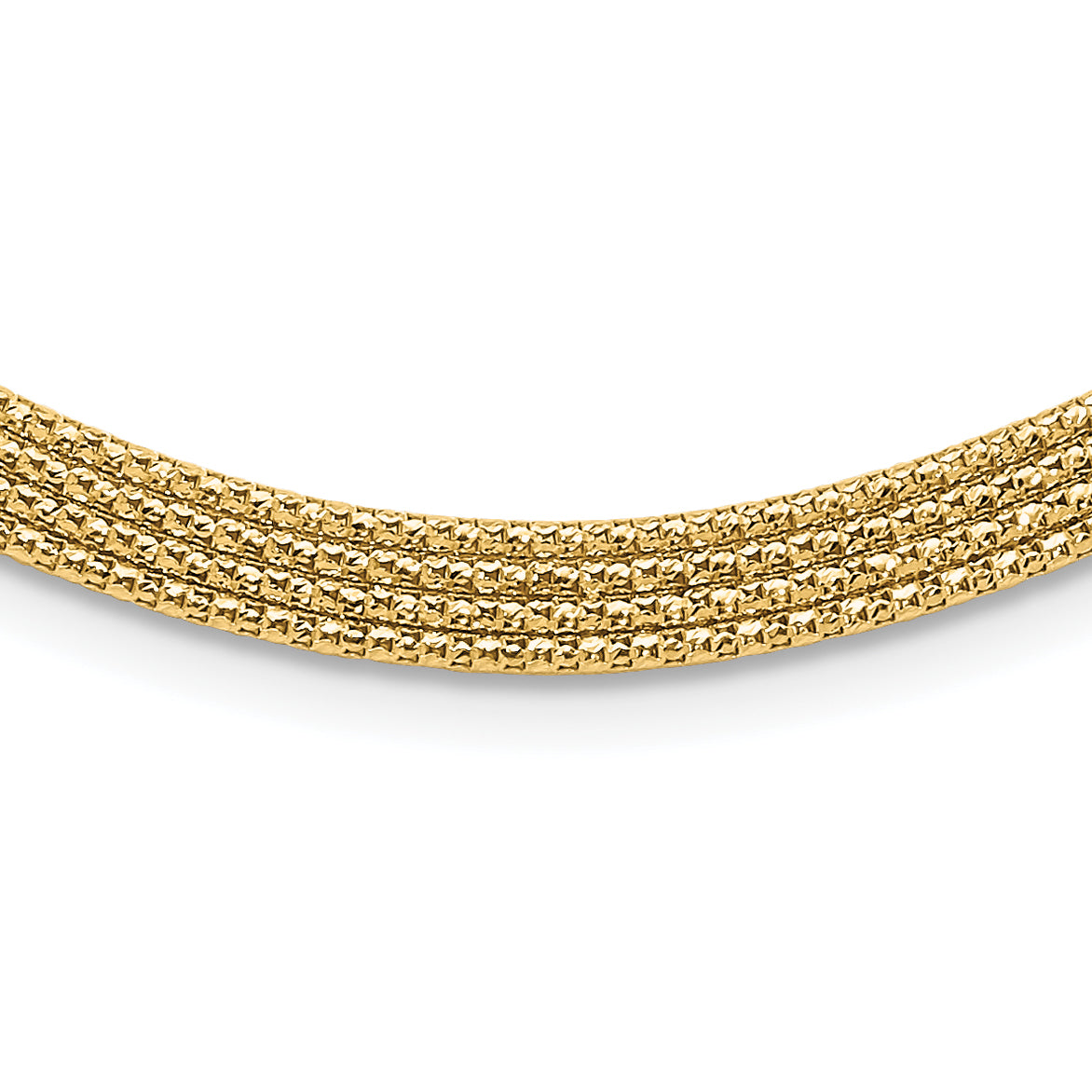 14K Woven Necklace