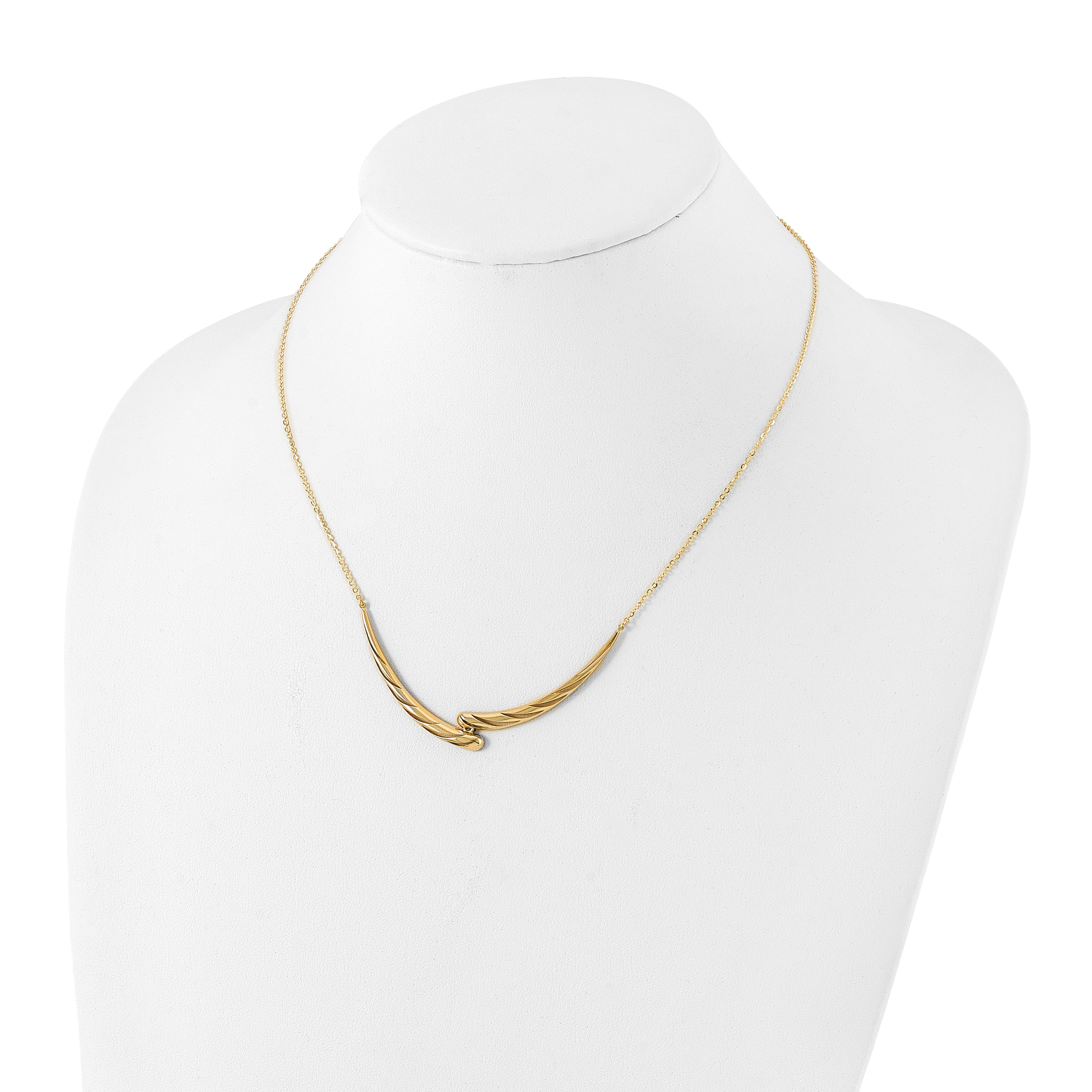 14k Polished Necklace