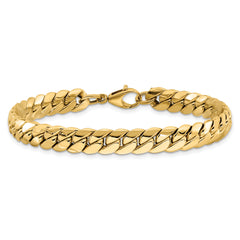 14K Polished Fancy Link Bracelet