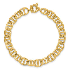 14K Polished Fancy Link Bracelet