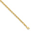 14K Polished Link Bracelet