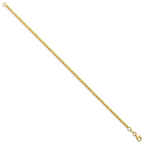 14K D/C Beaded Bracelet