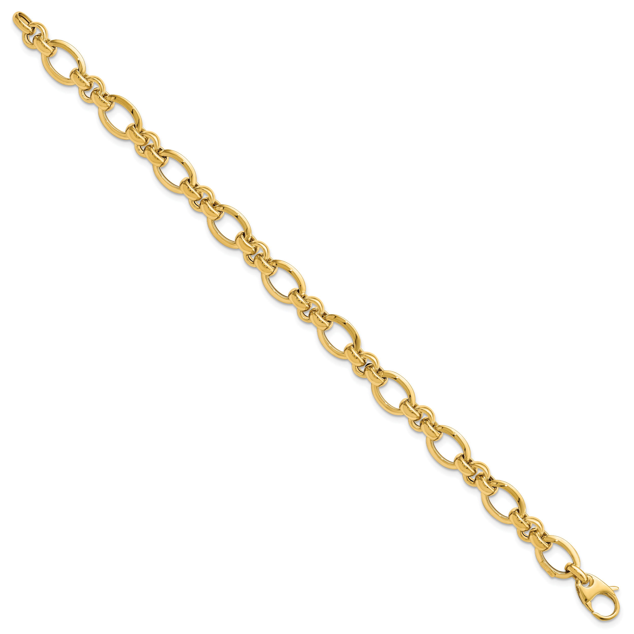 14K Polished Bracelet Secondary image