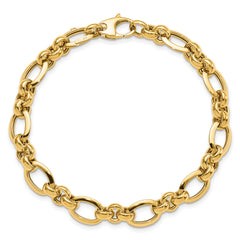 14K Polished Bracelet