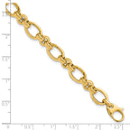 14K Polished Bracelet