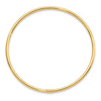 14K Gold Polished Slip-On Bangle with Lifetime Guarantee