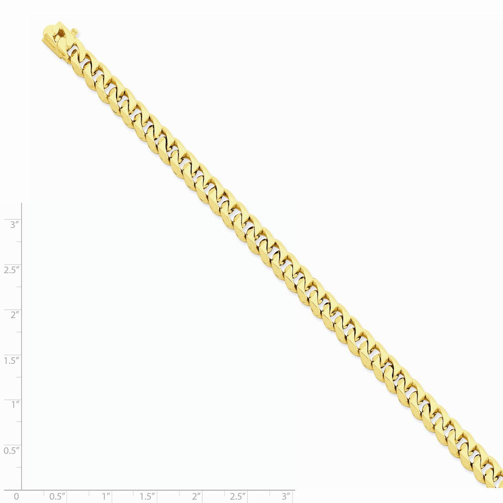 Sophia Jewelers 14K Gold Hand-Polished 7mm Classic Chain Necklace Secondary image