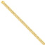 14K 7mm Hand-polished Traditional Link Bracelet
