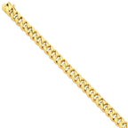 Sophia Jewelers 14K Yellow Gold Hand-polished 20 Traditional Link Necklace