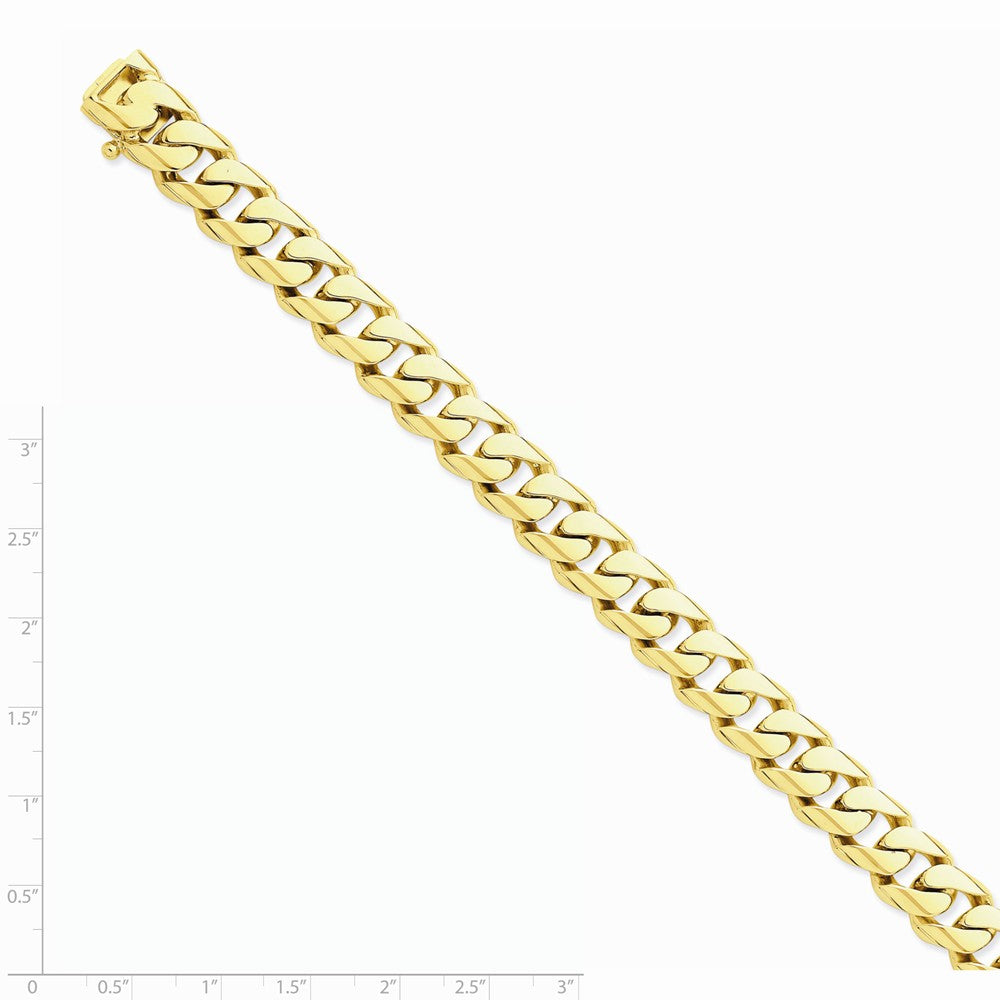 Sophia Jewelers 14K Gold Solid Curb Chain for Timeless Elegance Secondary image