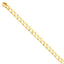 14K 7.9mm Hand-polished Fancy Link Bracelet