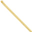 14K Yellow Gold Hand-Polished Fancy Link Necklace for Timeless Elegance