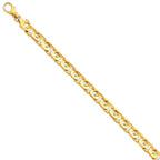 Sophia Jewelers 14K Yellow Gold 20 Polished Fancy Link Chain