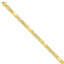 14K Yellow Gold Hand-Polished Fancy Link Necklace 20 Elegant and Solid