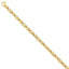 Sophia Jewelers 14K Yellow Gold Fancy Link Chain Necklace 18 Solid Elegant Design
