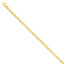 14K 4.3mm Fancy Link Bracelet