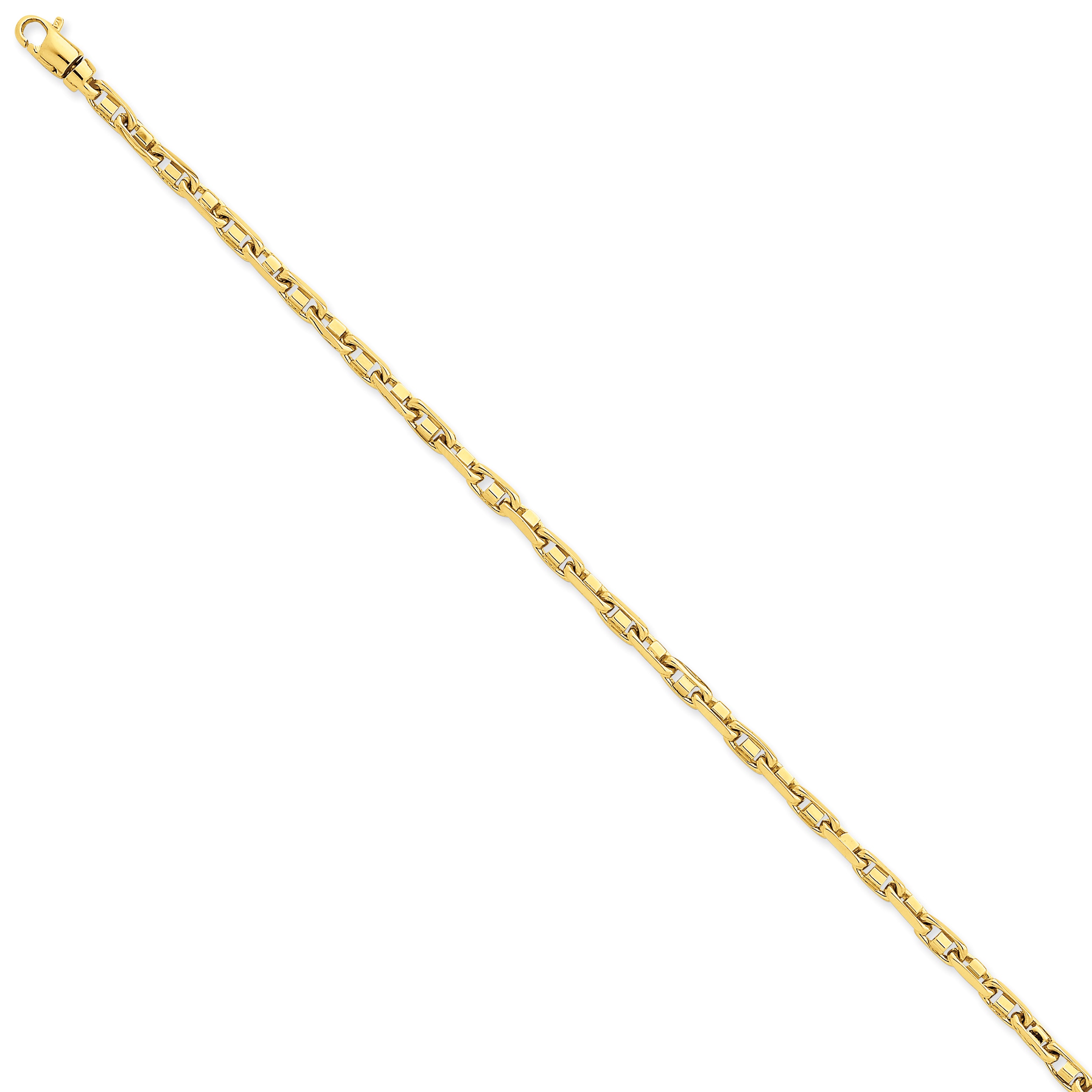 14k 3.25mm Polished Fancy Link Chain